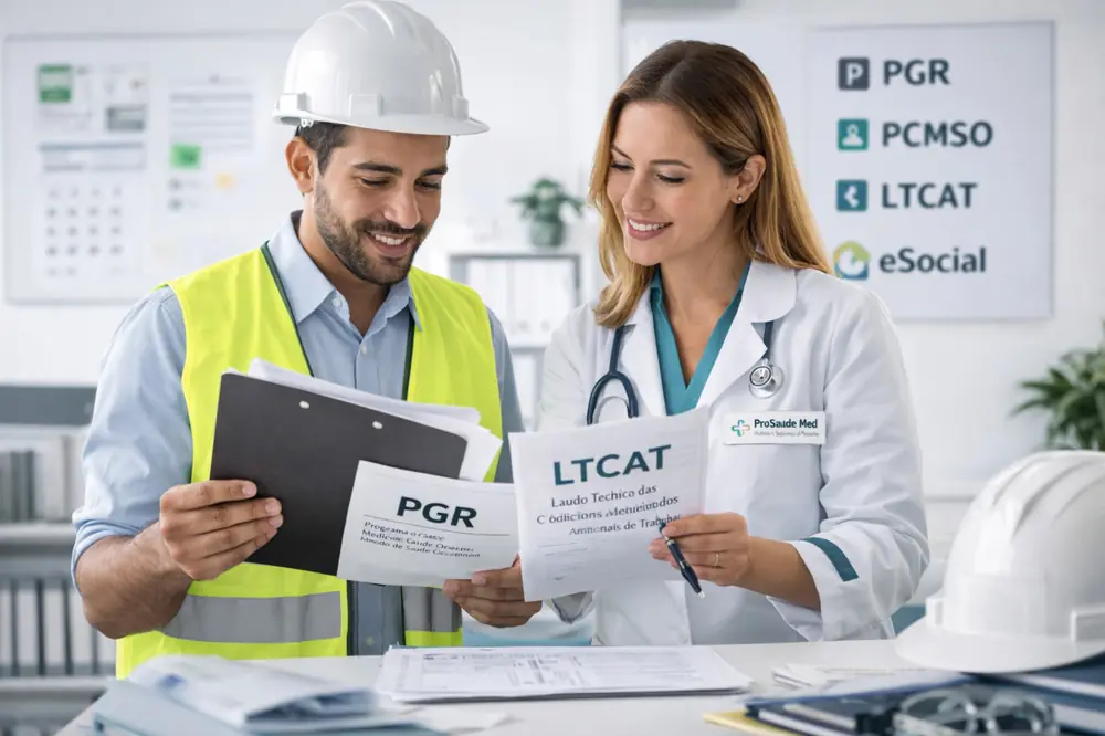 Programas e laudos de SST